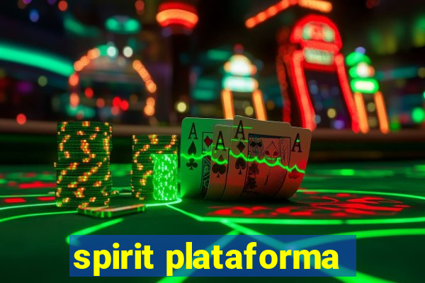 spirit plataforma